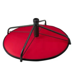 Northlight 22" Red And Black Medium Premium Christmas Tree Mat -Christmas Decoration Store simpleliving 231022 1 71048.1635508668