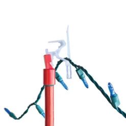 Northlight Set Of 25 Ladderless Red And Green Light Hanging Kit, 11ft -Christmas Decoration Store simpleliving 711125 25ct 11ftladderlesslighthangingkit shingleadaptorcliplights 73236.1635508666