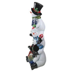 49" Illuminated Holiday Snowman Statue 11 49" Illuminated Holiday Snowman Statue -Christmas Decoration Store snowhat 5 07121.1587644199