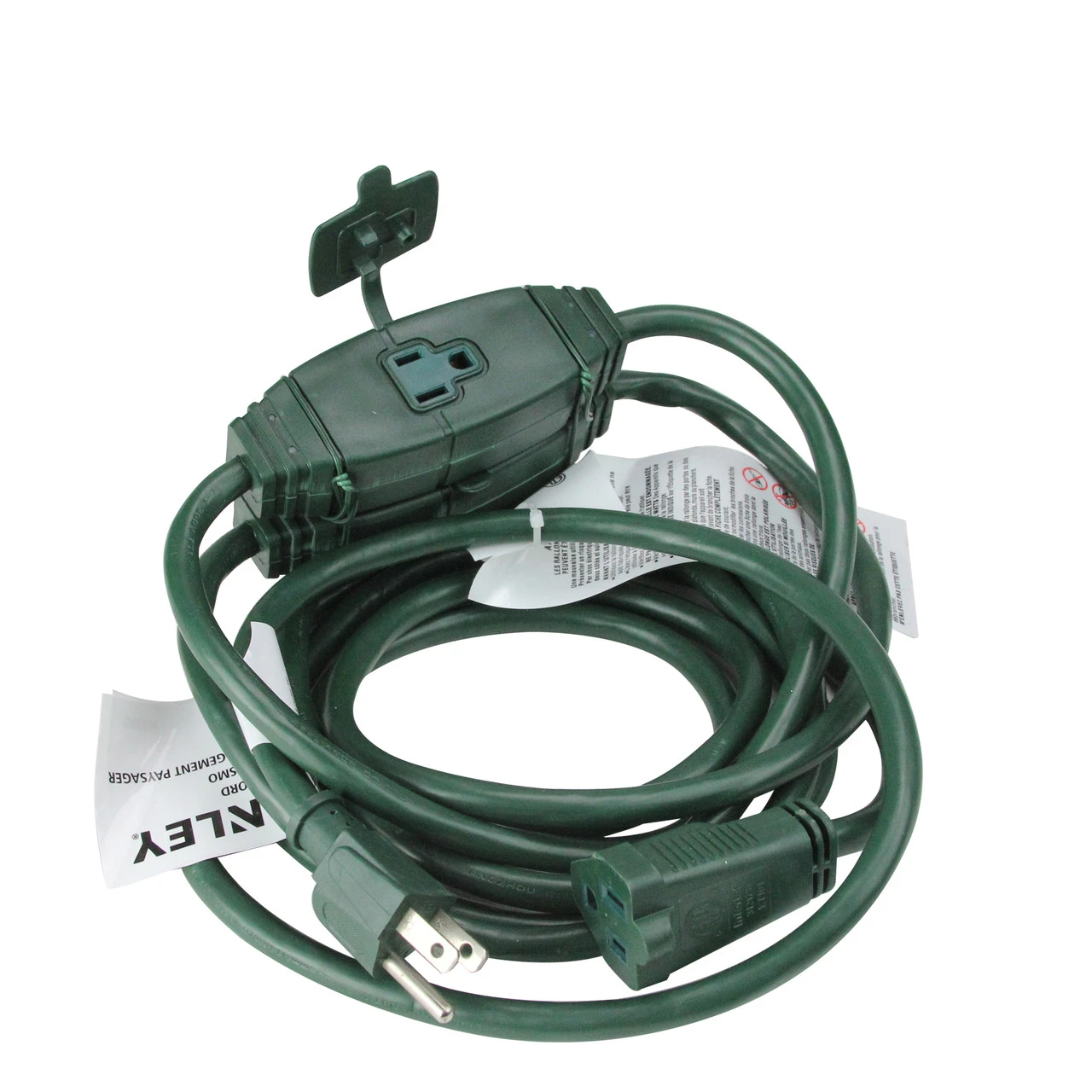 12" Stanley Green Landscaping Grounded 3-Outlet In-Line Outdoor Extension Cord 3 12" Stanley Green Landscaping Grounded 3-Outlet In-Line Outdoor Extension Cord