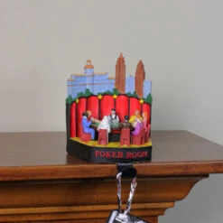 7.25" Red And Blue Casino Gambling Poker Room Christmas Stocking Holder 7 7.25" Red And Blue Casino Gambling Poker Room Christmas Stocking Holder -Christmas Decoration Store sterling 147016 3 04136.1588357671