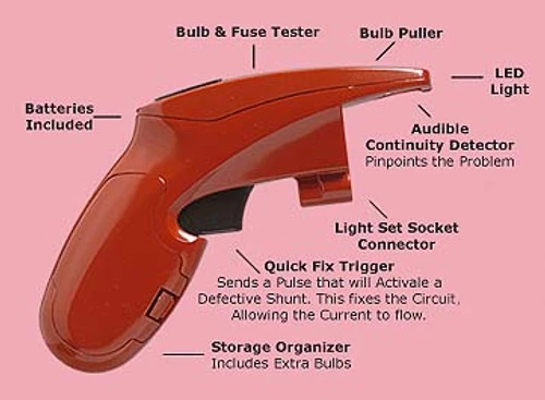 11" Battery Operated Red Light Keeper Pro For Christmas Lights 5 11" Battery Operated Red Light Keeper Pro For Christmas Lights - Image 3
