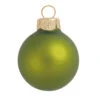 8ct Olive Green Glass Matte Christmas Ball Ornaments 3.25" (80mm) -Christmas Decoration Store u0vyd0fvgml78yhe4a3kdgpycap6mplt 01948.1588415040