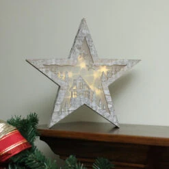 Northlight 11" Silver Rustic LED Lighted Star Christmas Decor 7 Northlight 11" Silver Rustic LED Lighted Star Christmas Decor -Christmas Decoration Store umzzs9nrnb0rp0csgckgrn9cdaladwkz 31012.1588415473