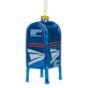 Northlight 4.5" Shiny Blue "Express Mail" USPS Mailbox Glass Christmas Ornament -Christmas Decoration Store ups 2020 2 28210.1664639667