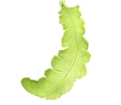 6ct Matte Kiwi Green Feather Shatterproof Christmas Ornaments 6" -Christmas Decoration Store vickerman m112514 3 56944.1599267888