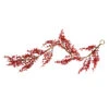 5' X 6" Red And Brown Wild Fall Berry Artificial Christmas Garland - Unlit -Christmas Decoration Store vickerman p152812 17652.1588357691