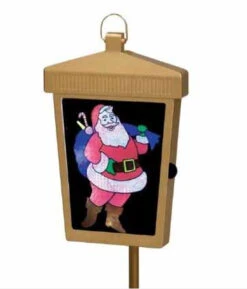 18" Mr. Christmas Lighted Holographic Welcome Home Seasonal Lantern Decor