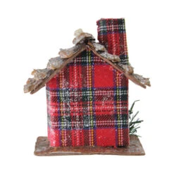 Northlight 4.25" Red Plaid Country Cabin Christmas Ornament -Christmas Decoration Store wxklrnptky8fumbfyi2qt6xqllobzqm3 86246.1664466678