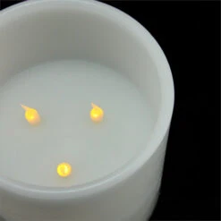 Northlight 8" White Battery Operated Flameless LED Lighted Flickering Wax Christmas Pillar Candle -Christmas Decoration Store xxngsgfplab3g0y65kuiaij7s61mqs3j 32246.1588362619