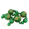 Northlight 6' Shiny Green Shatterproof Christmas Ball Garland With Gold Glitter Accents 1 Northlight 6' Shiny Green Shatterproof Christmas Ball Garland With Gold Glitter Accents -Christmas Decoration Store y9ykwzuzwdnrmocnrzuocsmosgkdftzs 68626.1588350442