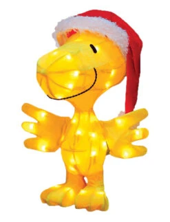 18" Pre-Lit Santa Claus Woodstock Outdoor Decor