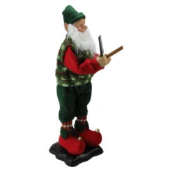 24" Green And Red Animated Festive Tinkering Tom The Wood Smith Christmas Elf -Christmas Decoration Store zdopecgvzlkp4ouddjd7kilqfrqnmk4i 03050.1588411190